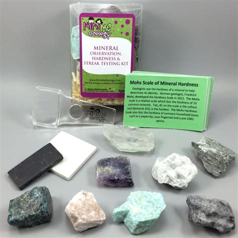 streak test hardness|minerals from streak test.